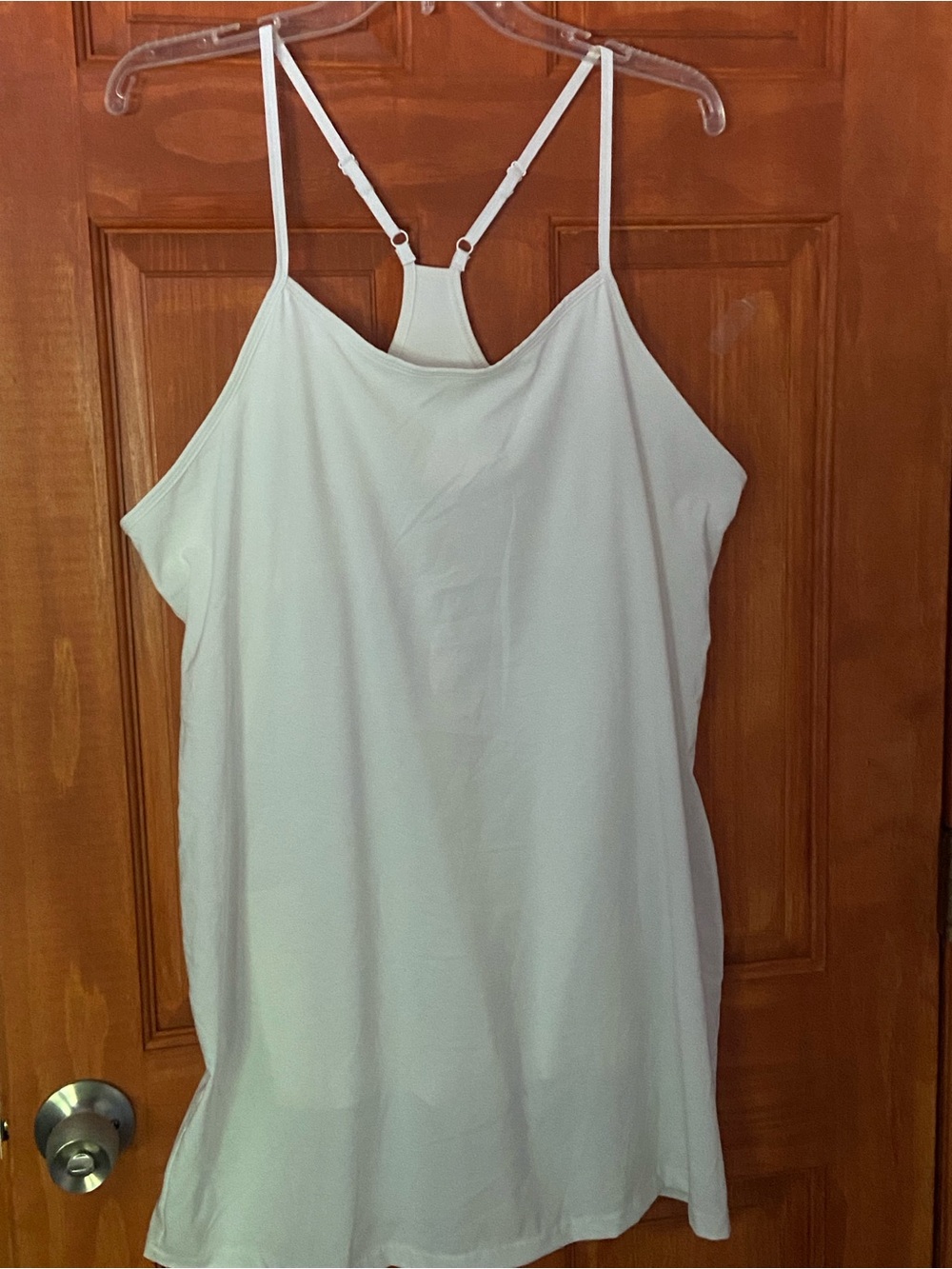 all in motion White Racerback Camisole